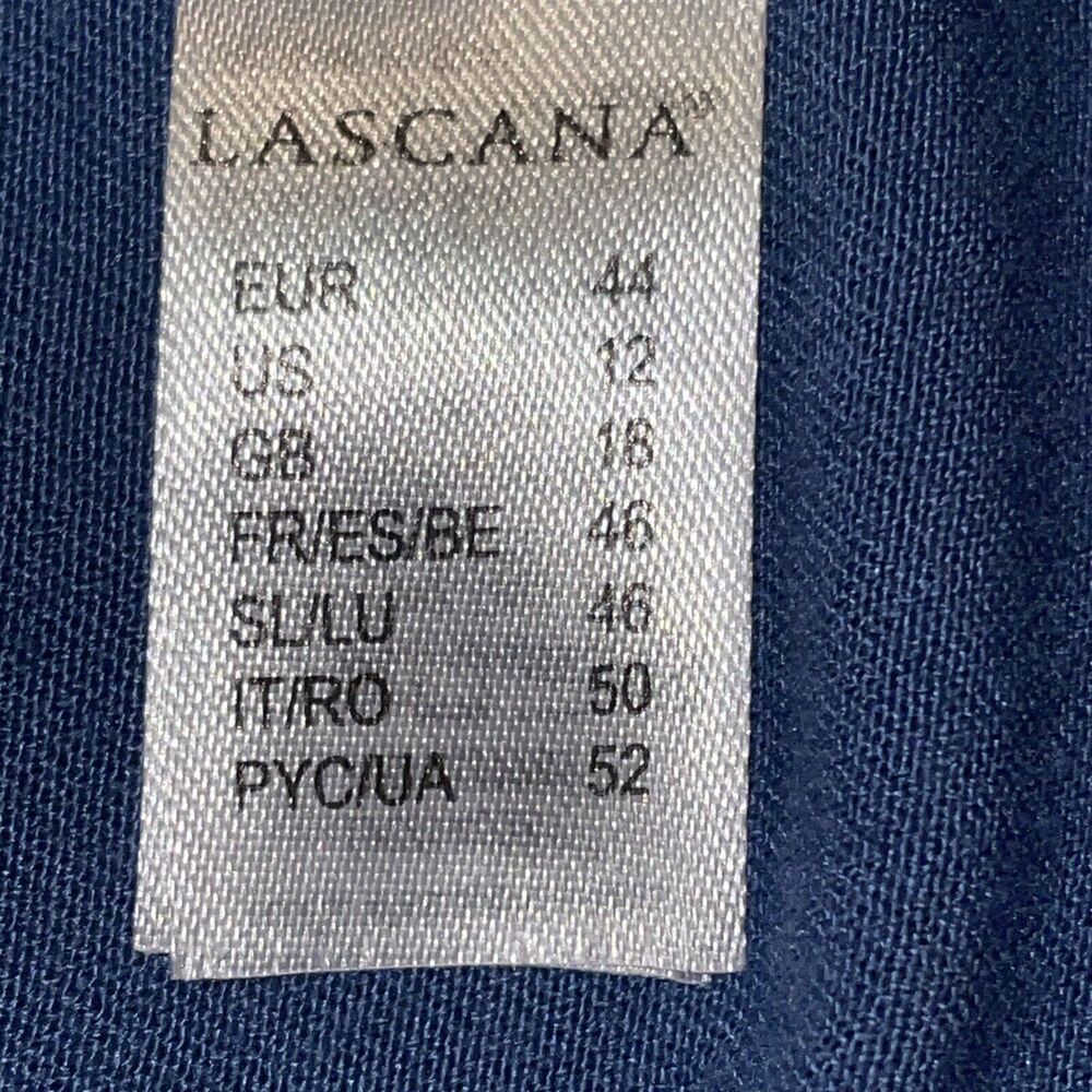 Lascana Womens Dress Sz 12 White Top Mini Tank Dress Sleeveless - Picture 8 of 11
